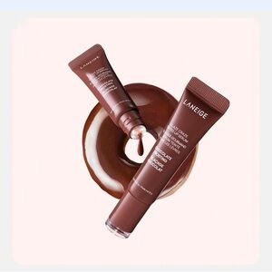 THE NEW LANEIGE!!! Glaze Craze tinted lip serum.  Chocolate Frosting shade.